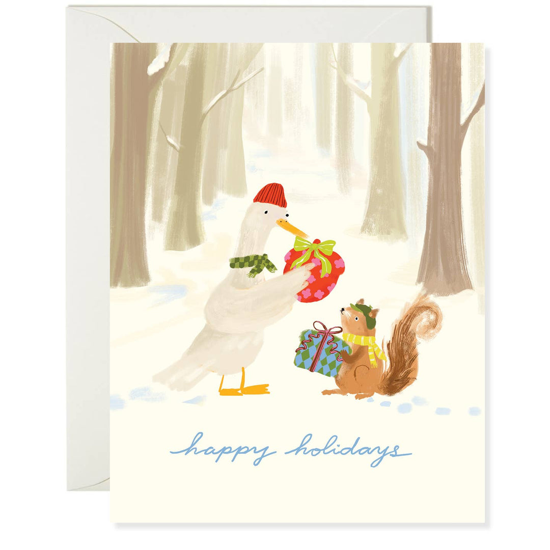 Woodland Gift Exchange