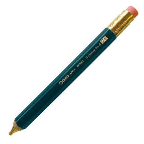 Ohto Wooden Mechanical Pencil 2.0mm - Green