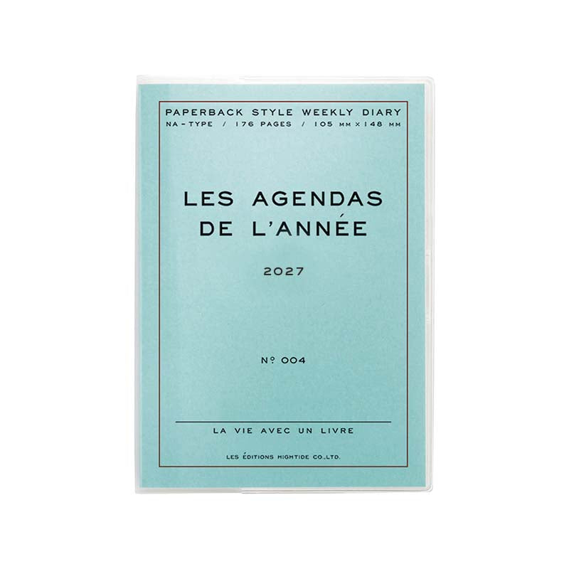 2027 A6 Block Poche Planner - Mint