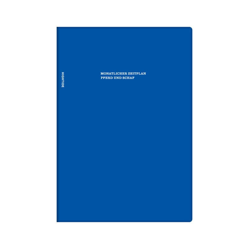 2027 Diary B6 Monthly Planner - Tierkreis: Blue