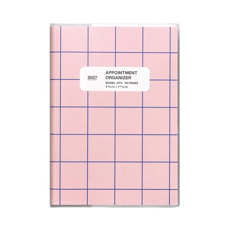 2027 B6 Weekly Diary Reno - Pink