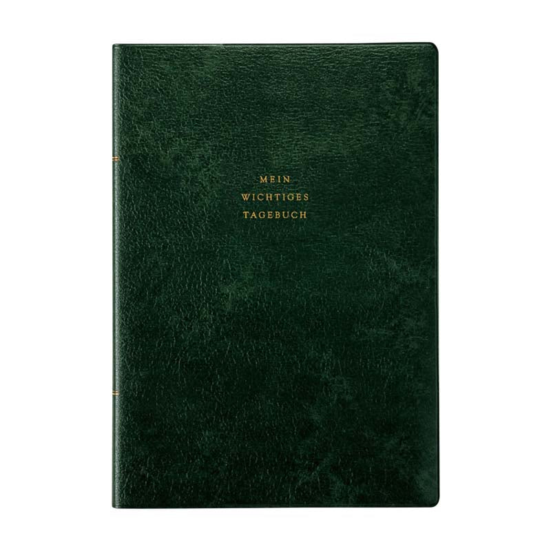 2027 A5 Vertical Planner - Classic Green