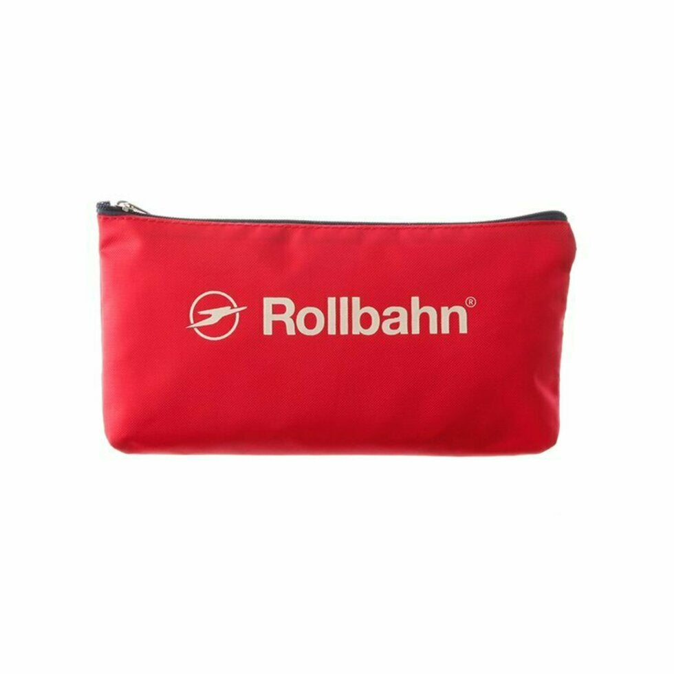 Rollbahn Nylon Flat Pen Case - Red