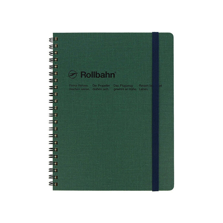 Rollbahn Cap Martin Notebook - Green