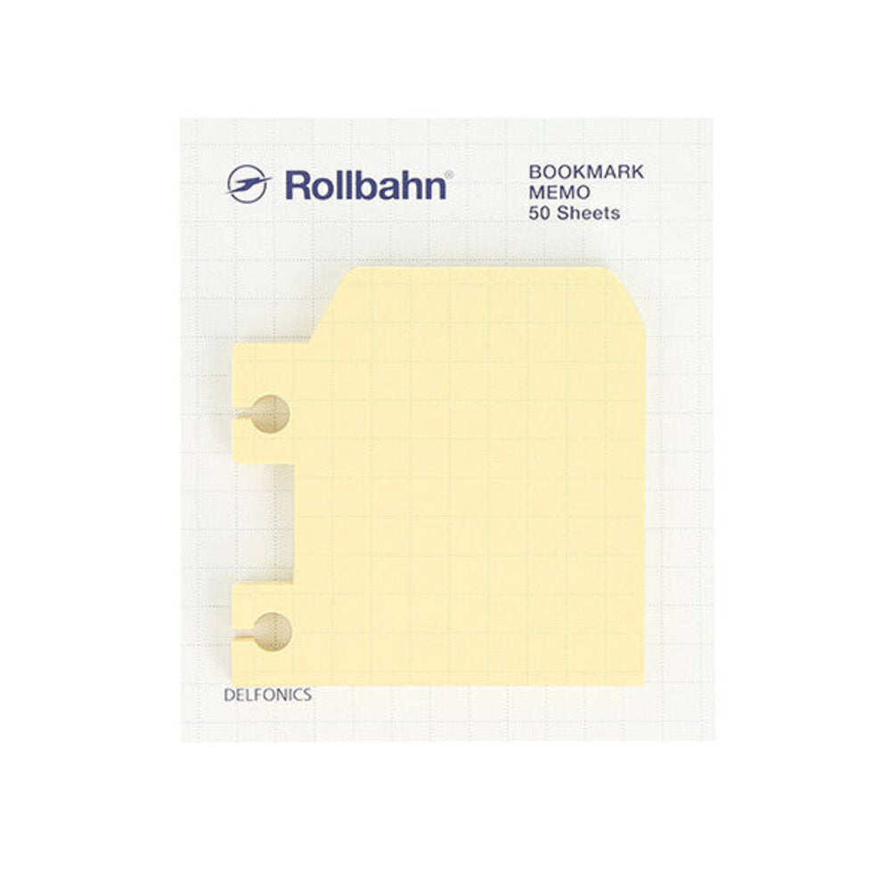 Rollbahn Bookmark Memo - Cream