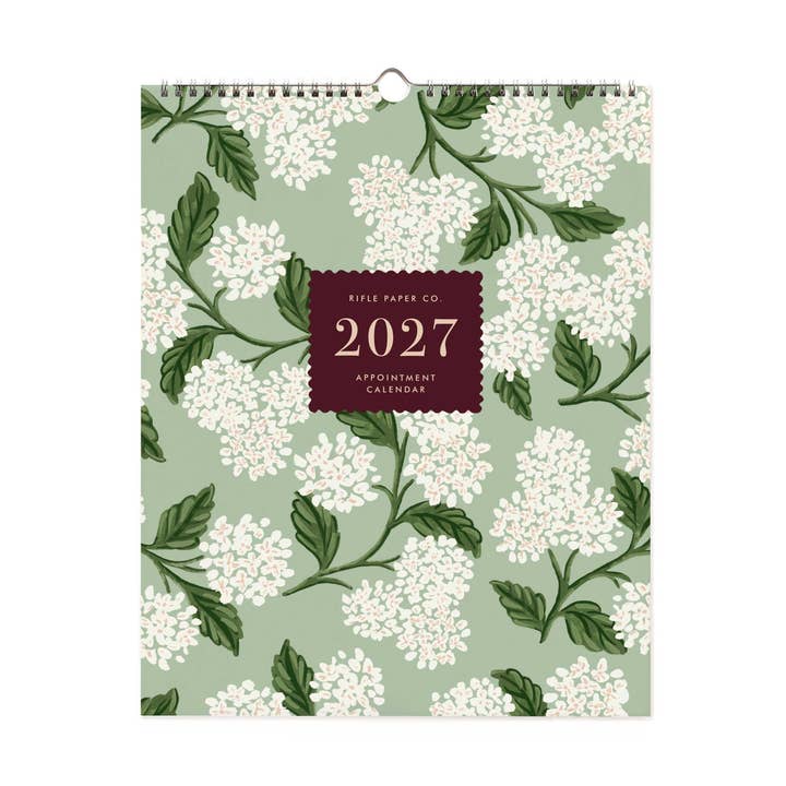 2027 Floral Appointment Calendar