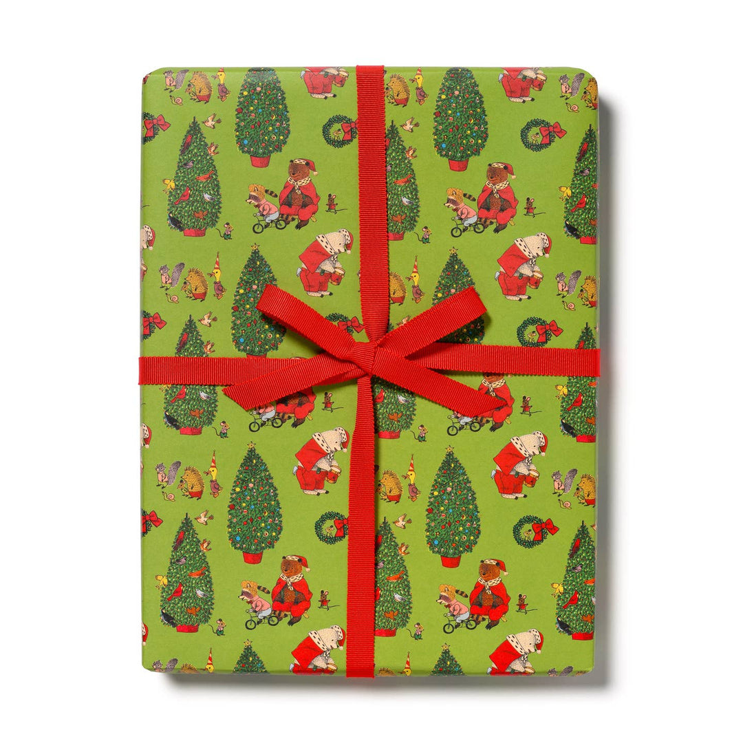 Jolly Bears Wrap - Single Sheet