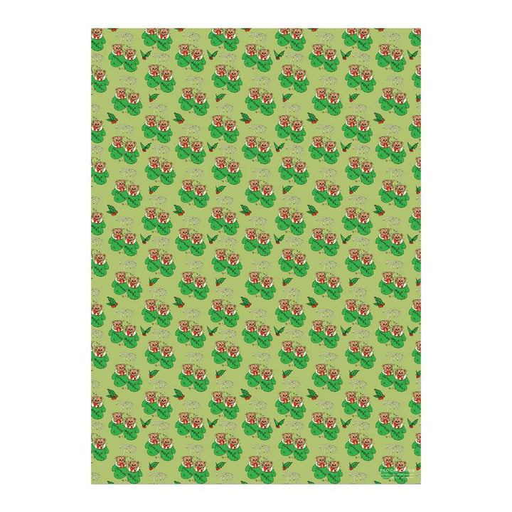 Mitten Bears Wrap - Single Sheet