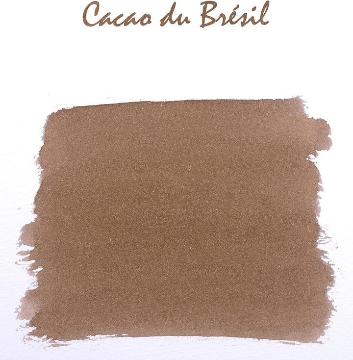 J. Herbin 10ml Bottled Ink - Cacao Du Brésil