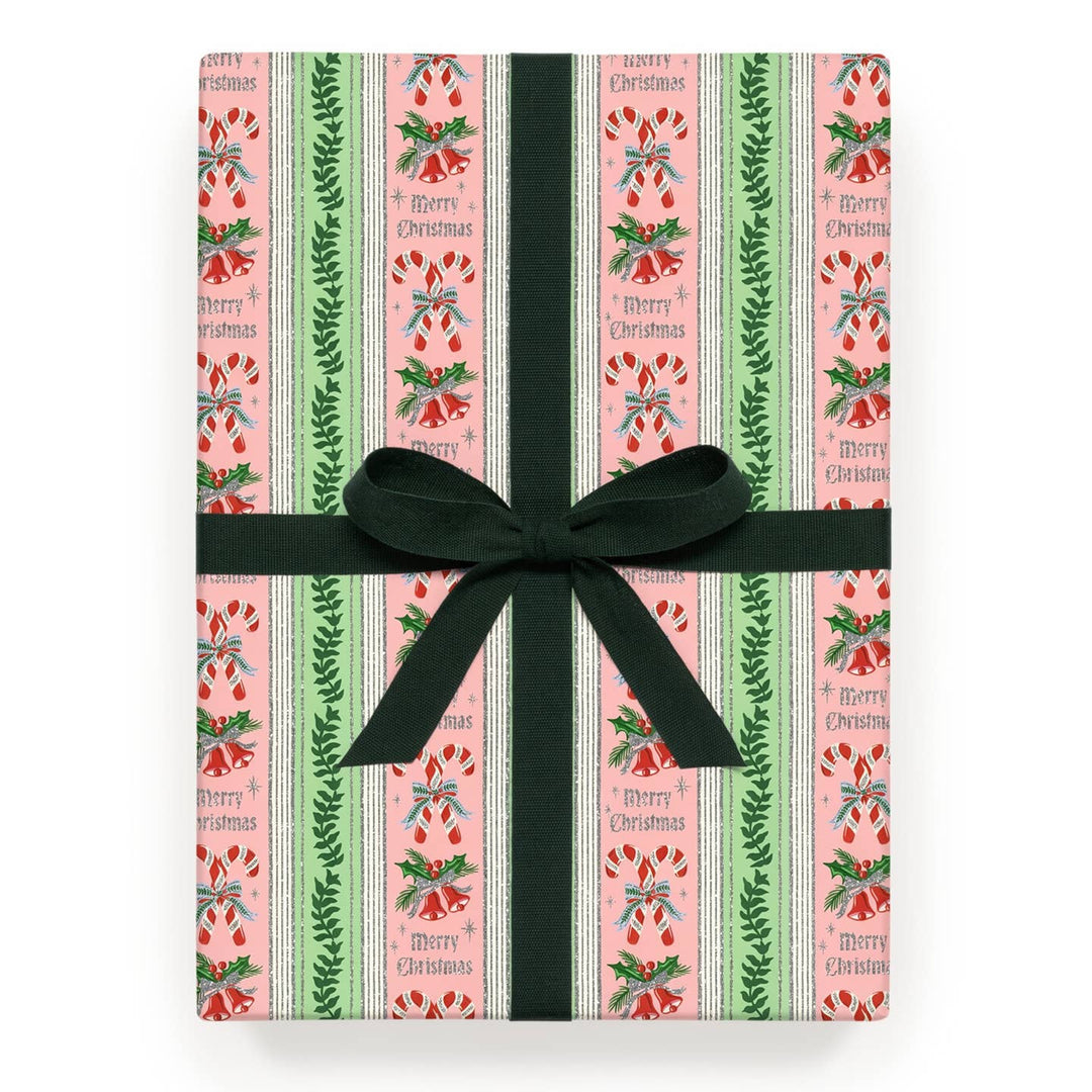Candy Cane Stripe Continuous Wrap