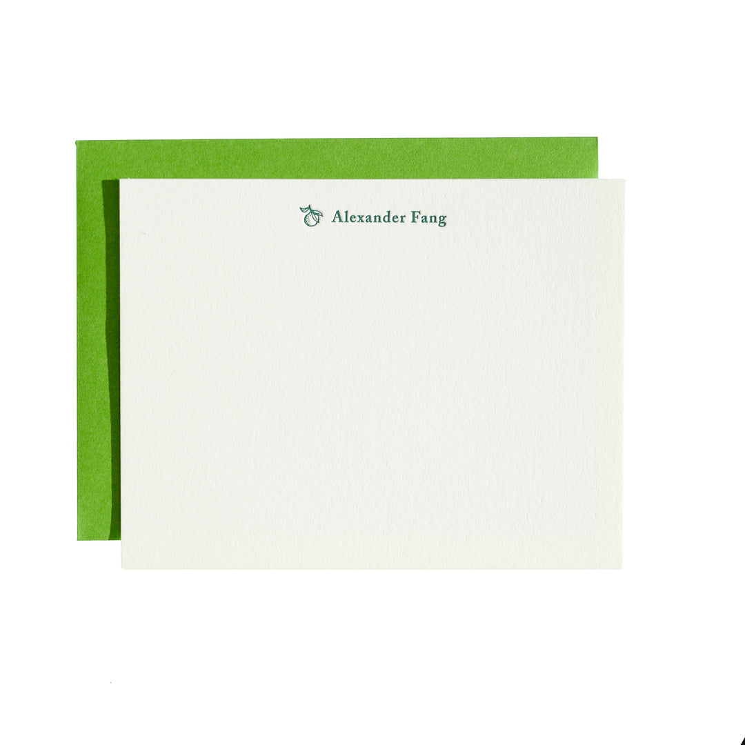 Custom Stationery Gift Certificate - Flat note + Envelope