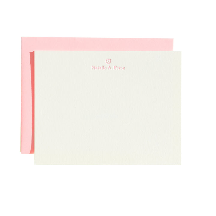 Custom Stationery Gift Certificate - Flat note + Envelope