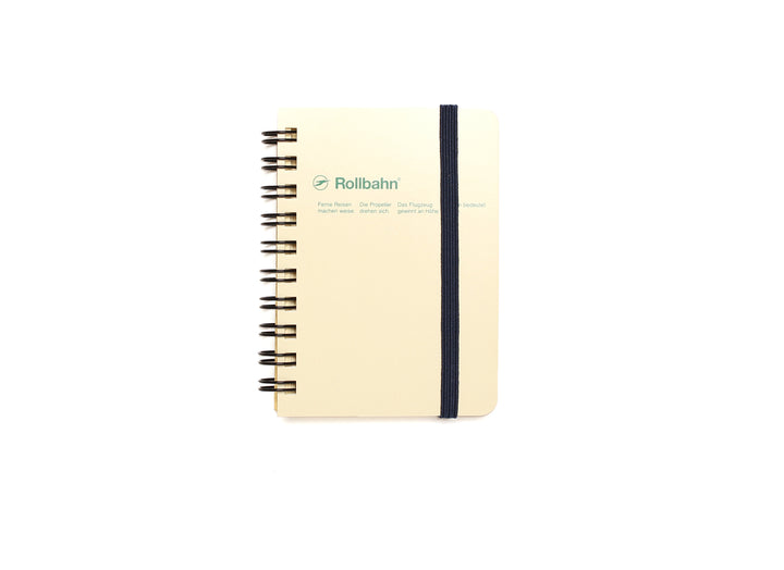 Rollbahn Mini Memo Notebook - Grid: Cream