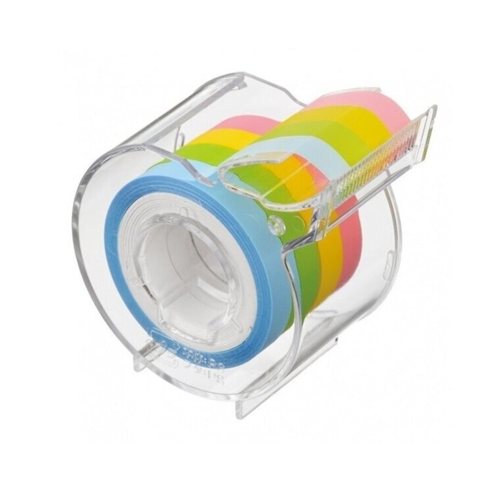 Memoc Dispenser - 7mm Film Tape with 4 Colors