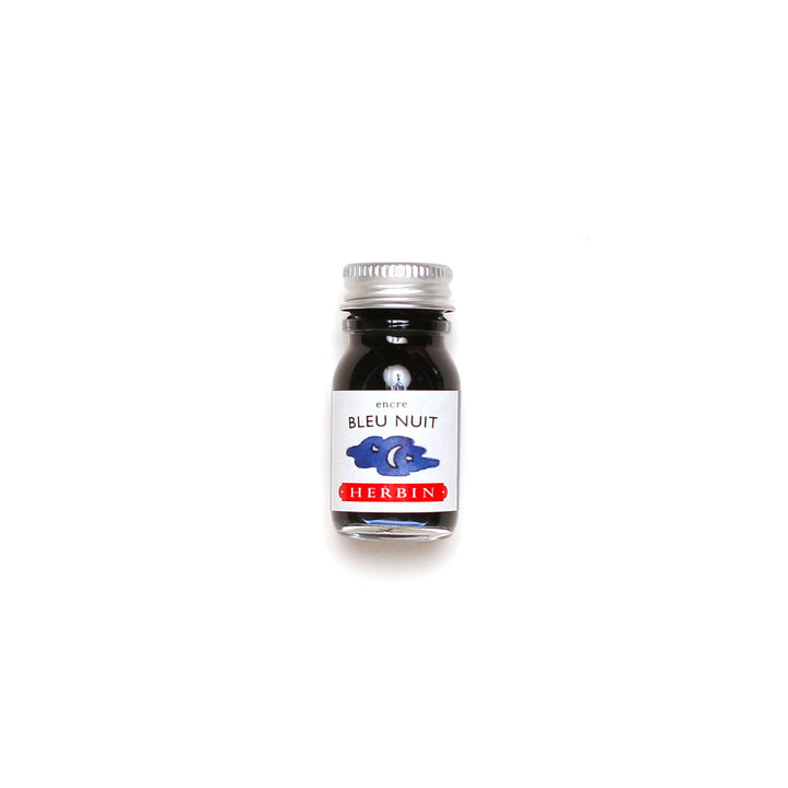 J. Herbin 10ml Bottled Ink - Bleu Nuit