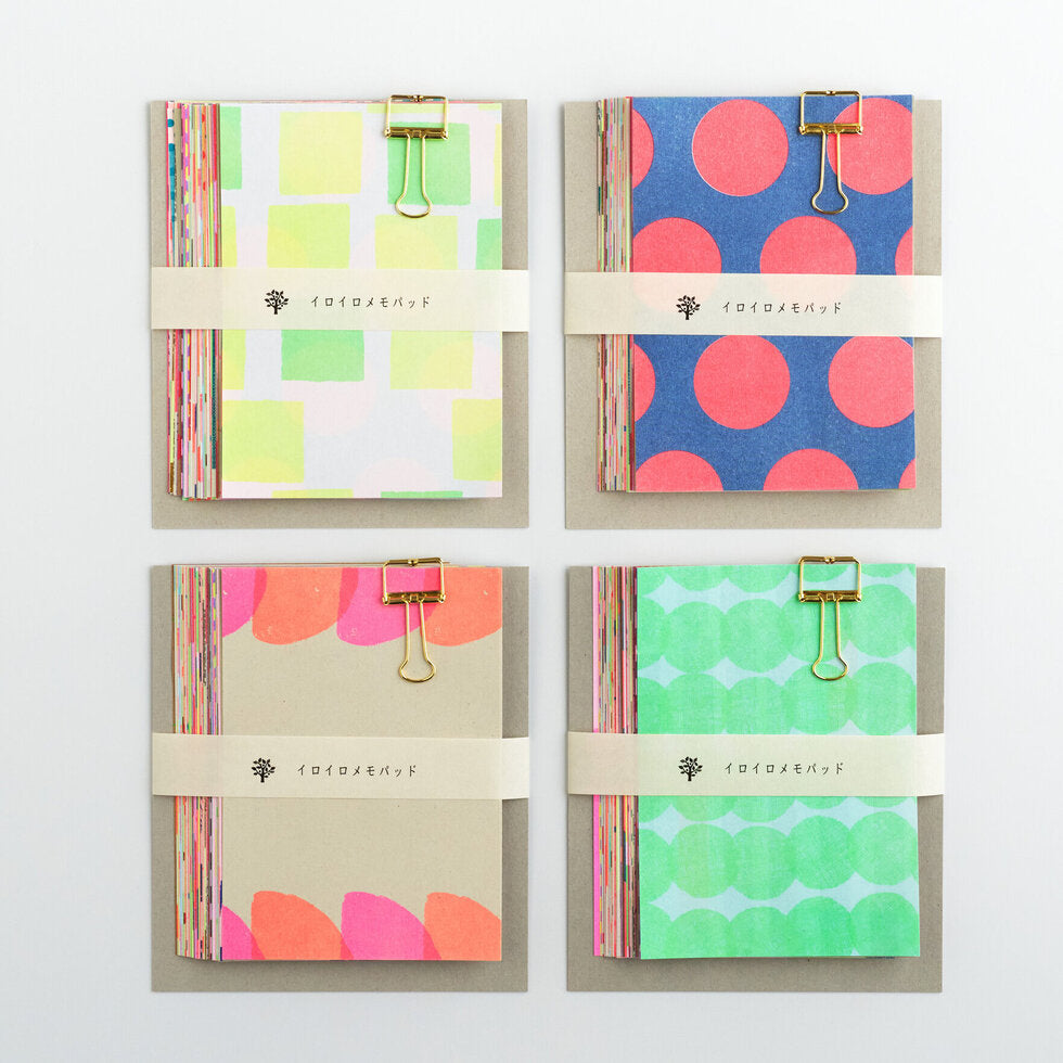 Irorio Memo Pad Neon - Medium