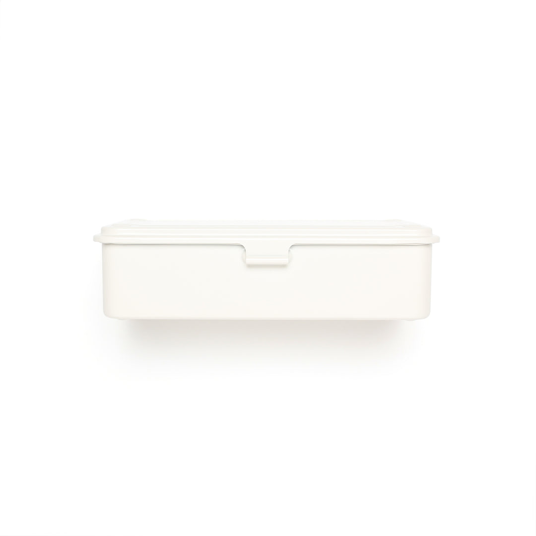 T-190 Steel Stackable Storage Box - White