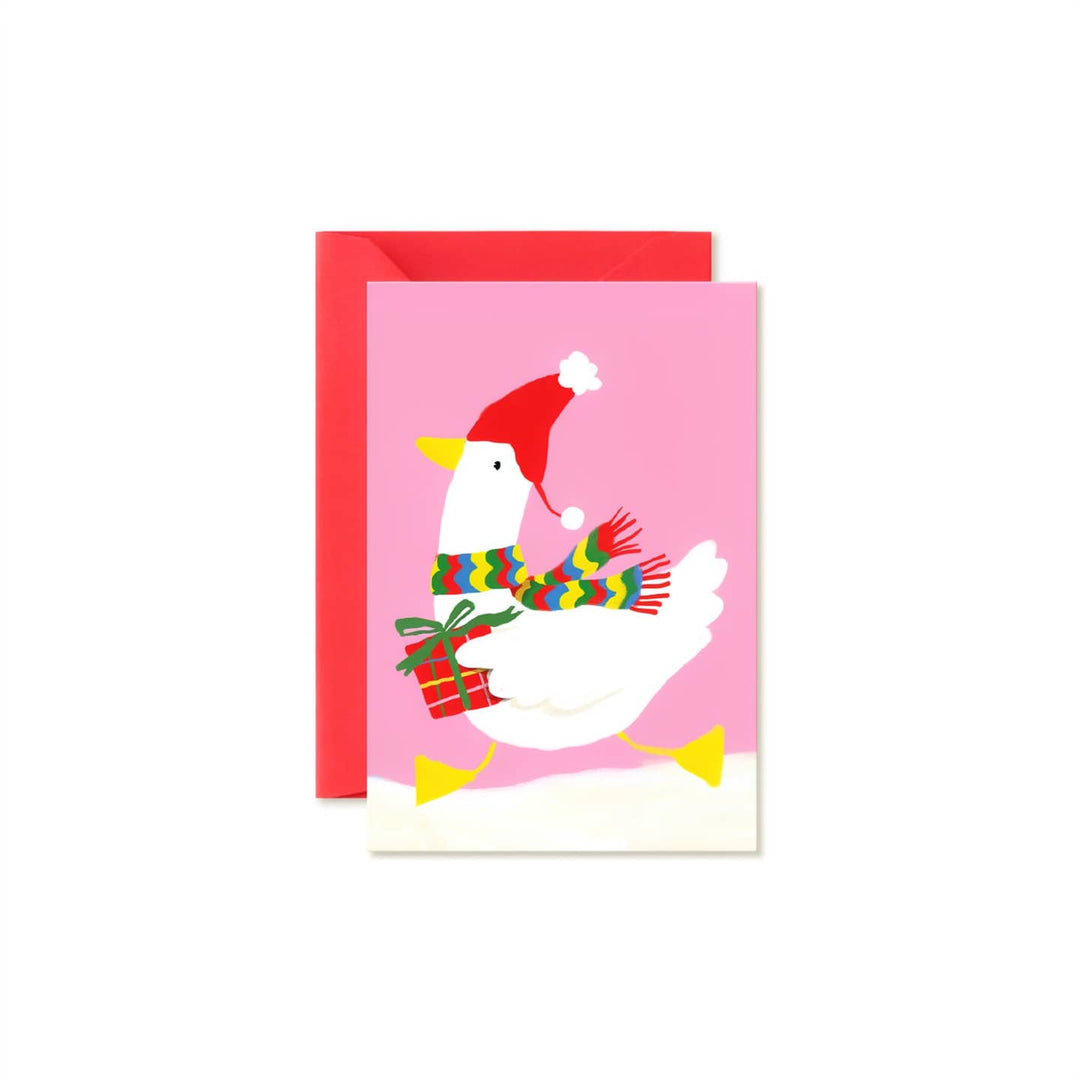 Winter Duck Mini Note