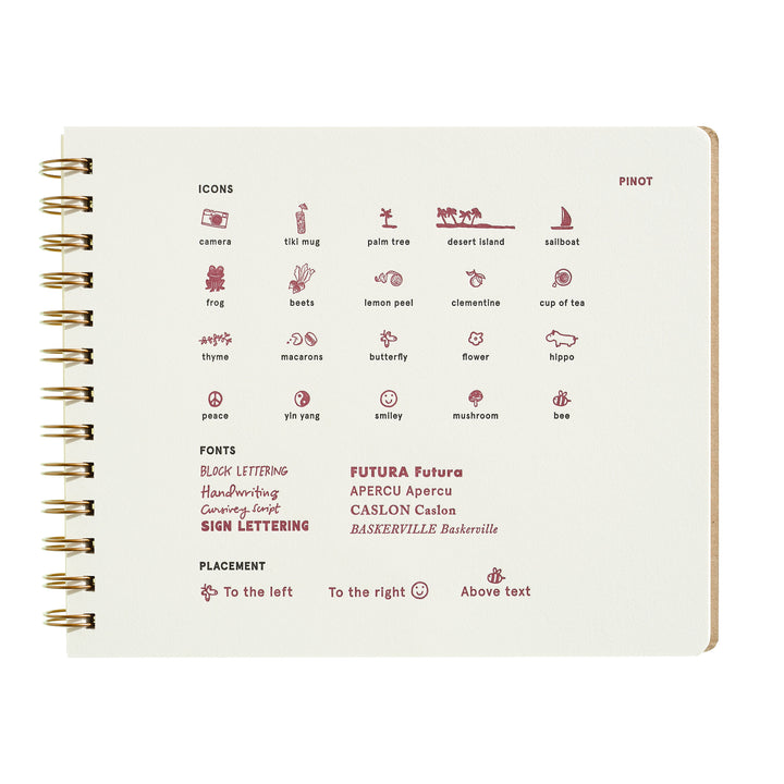 Custom Stationery - Flat note + Envelope