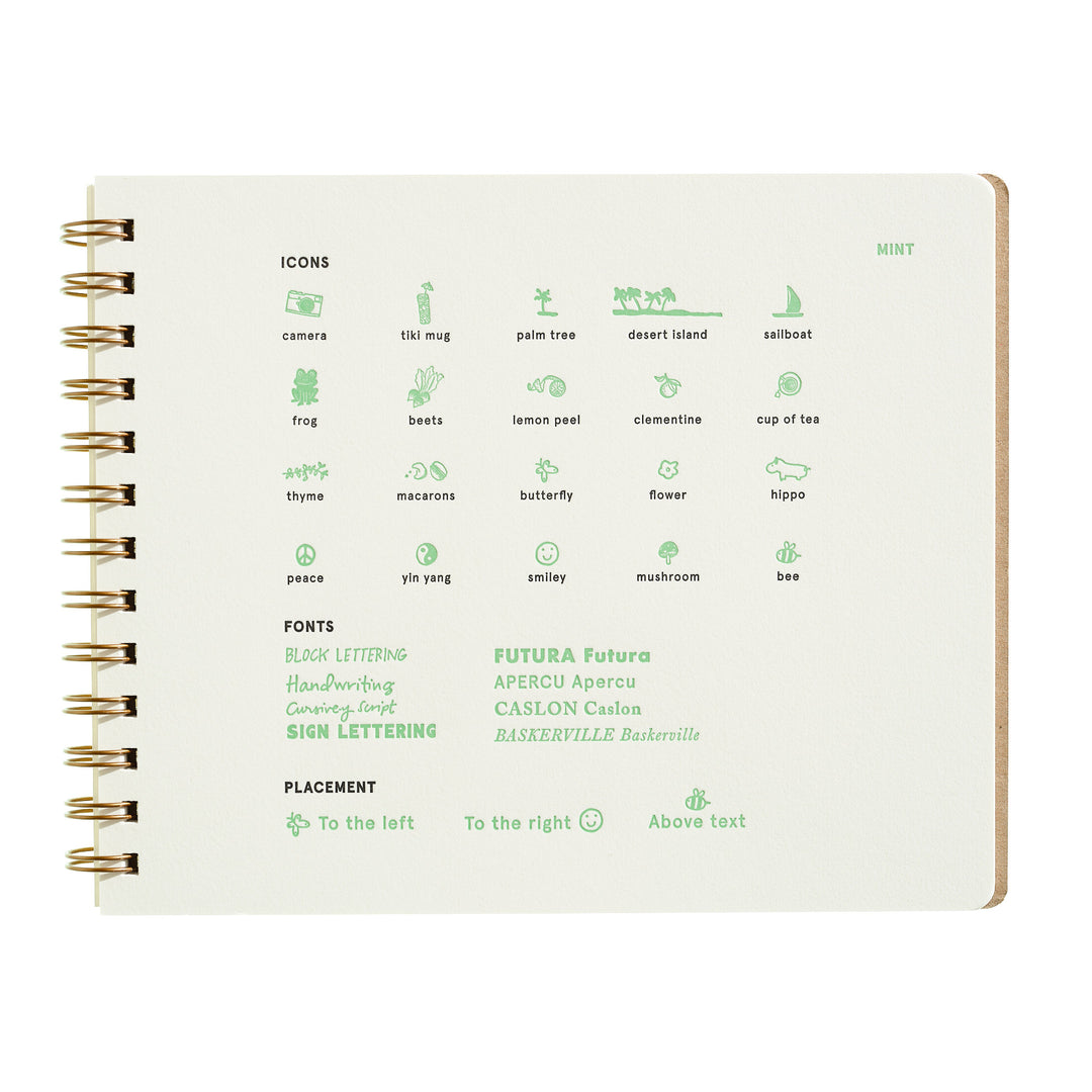 Custom Stationery - Flat note + Envelope