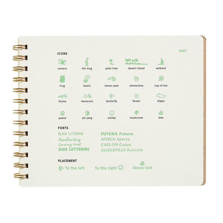 Custom Stationery - Flat note + Envelope