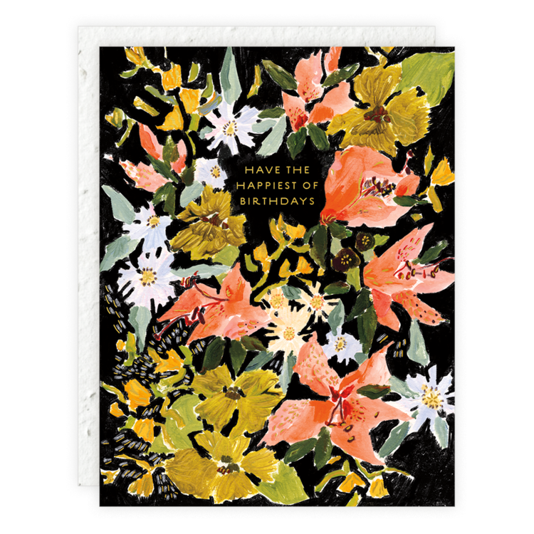 Vintage Floral Birthday