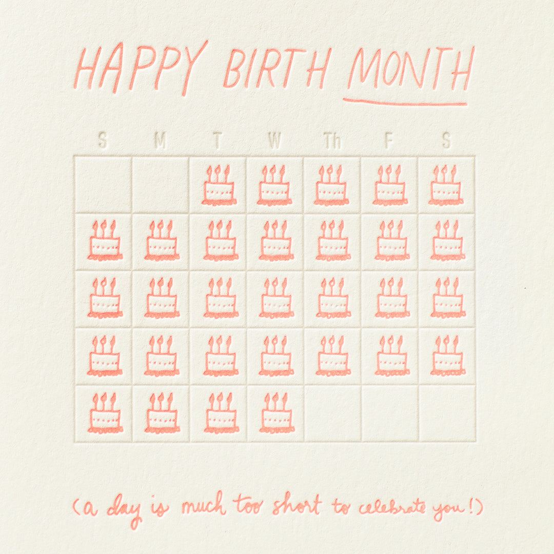 Happy Birth Month