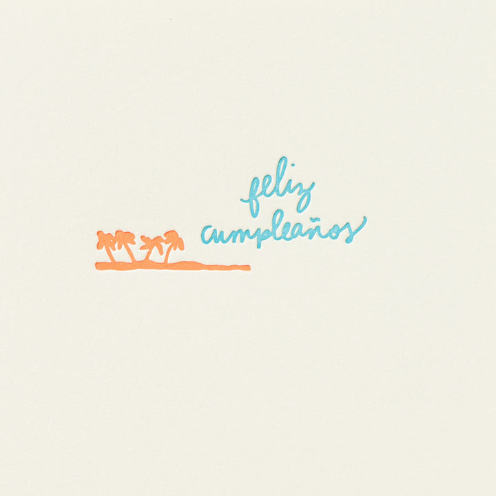 Feliz Cumpleaños Palm Tree
