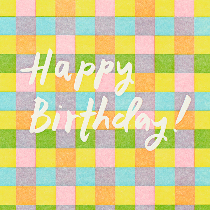 Plaid Birthday