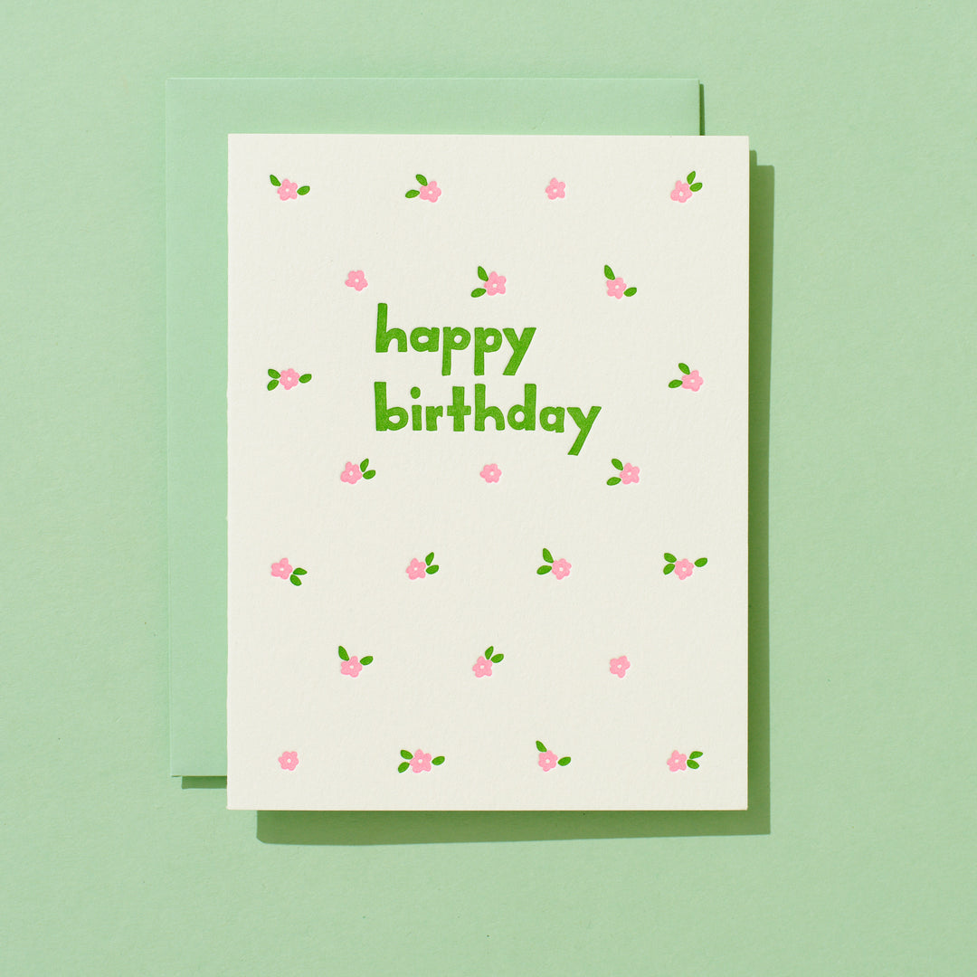 Mini Floral Birthday