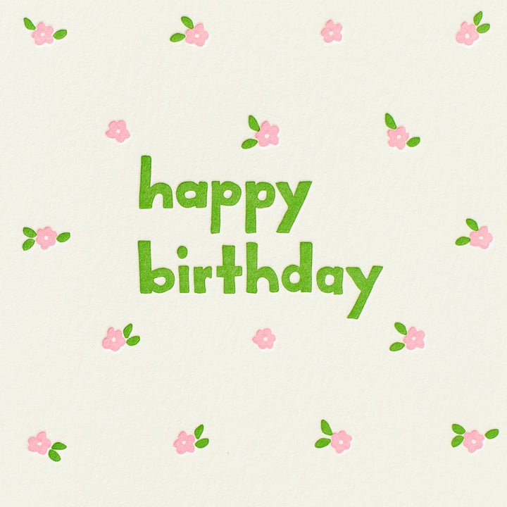 Mini Floral Birthday