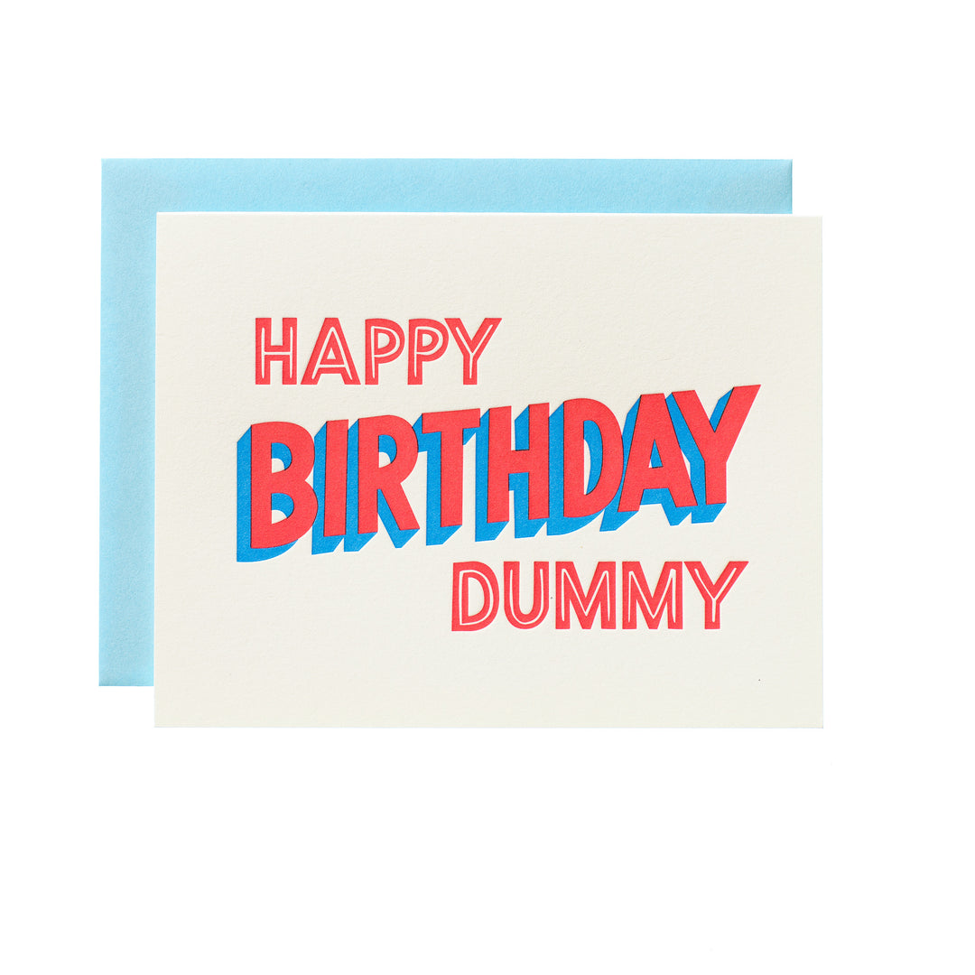 Happy Birthday Dummy