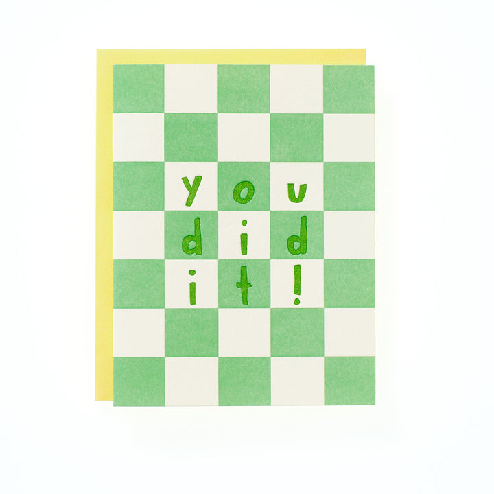 You Did It Checker