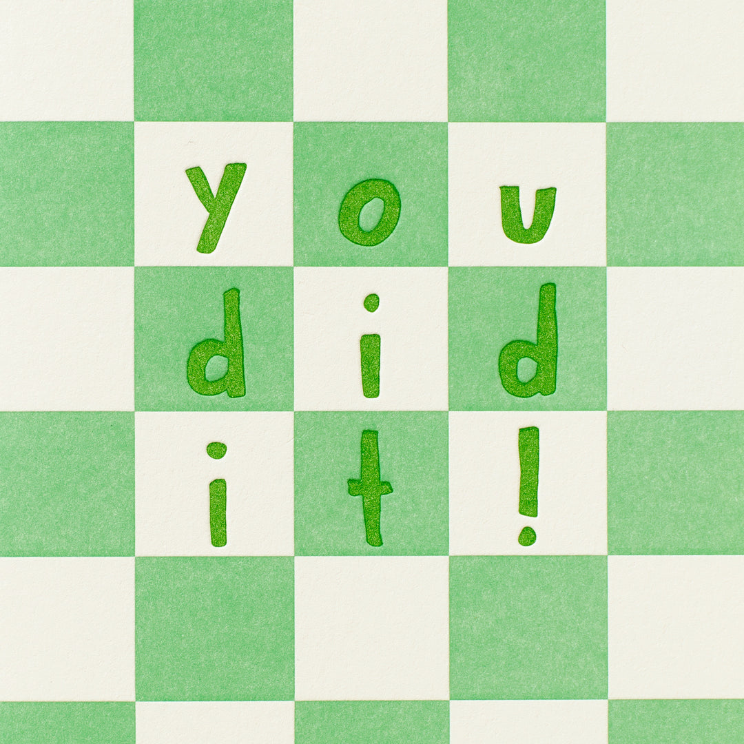 You Did It Checker