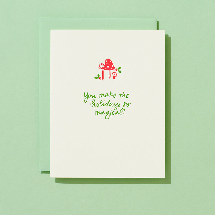 Holiday Mushrooms