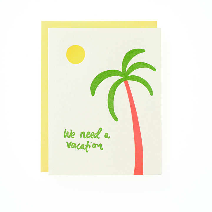 We Need A Vacation