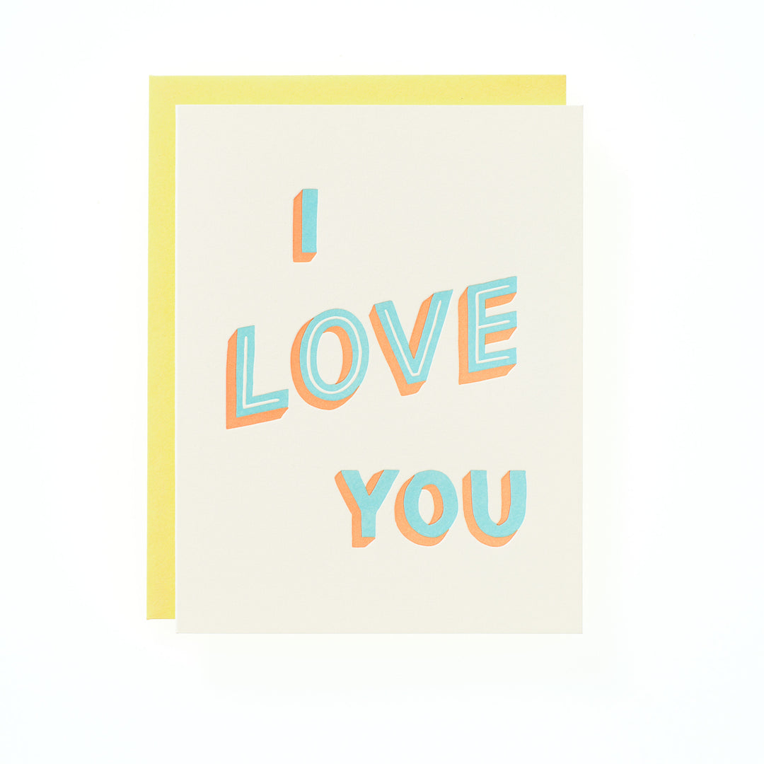 I Love You (hand lettered)