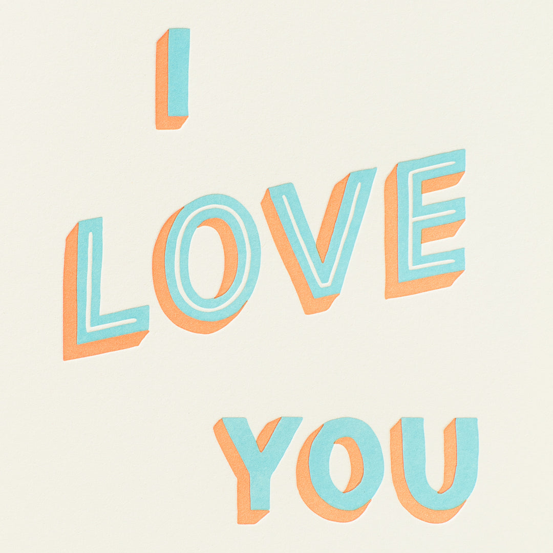 I Love You (hand lettered)