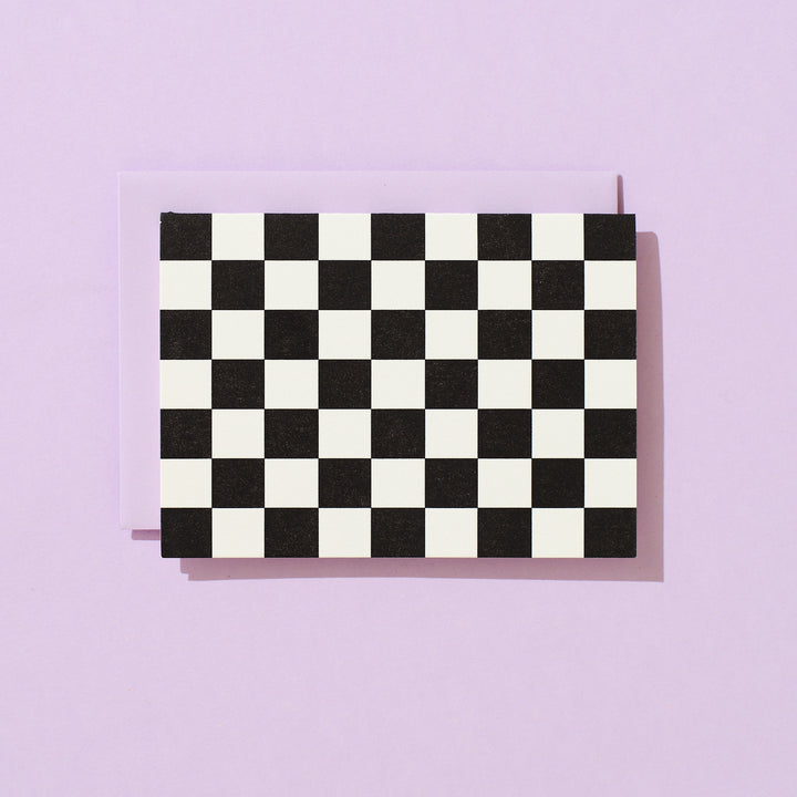 Checker Black Pattern Box Set