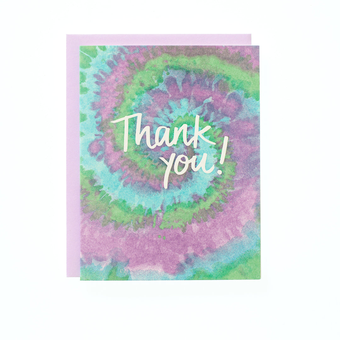 Tie Dye Thank You