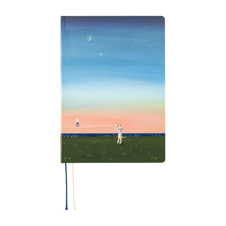2027 Hobonichi Techo HON A5 - Hiroko Kubota: String Telephone Until the Moon is Full