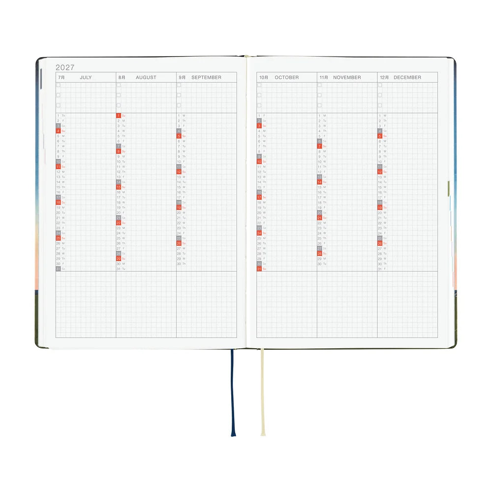 2027 Hobonichi Techo HON A5 - Hiroko Kubota: String Telephone Until the Moon is Full