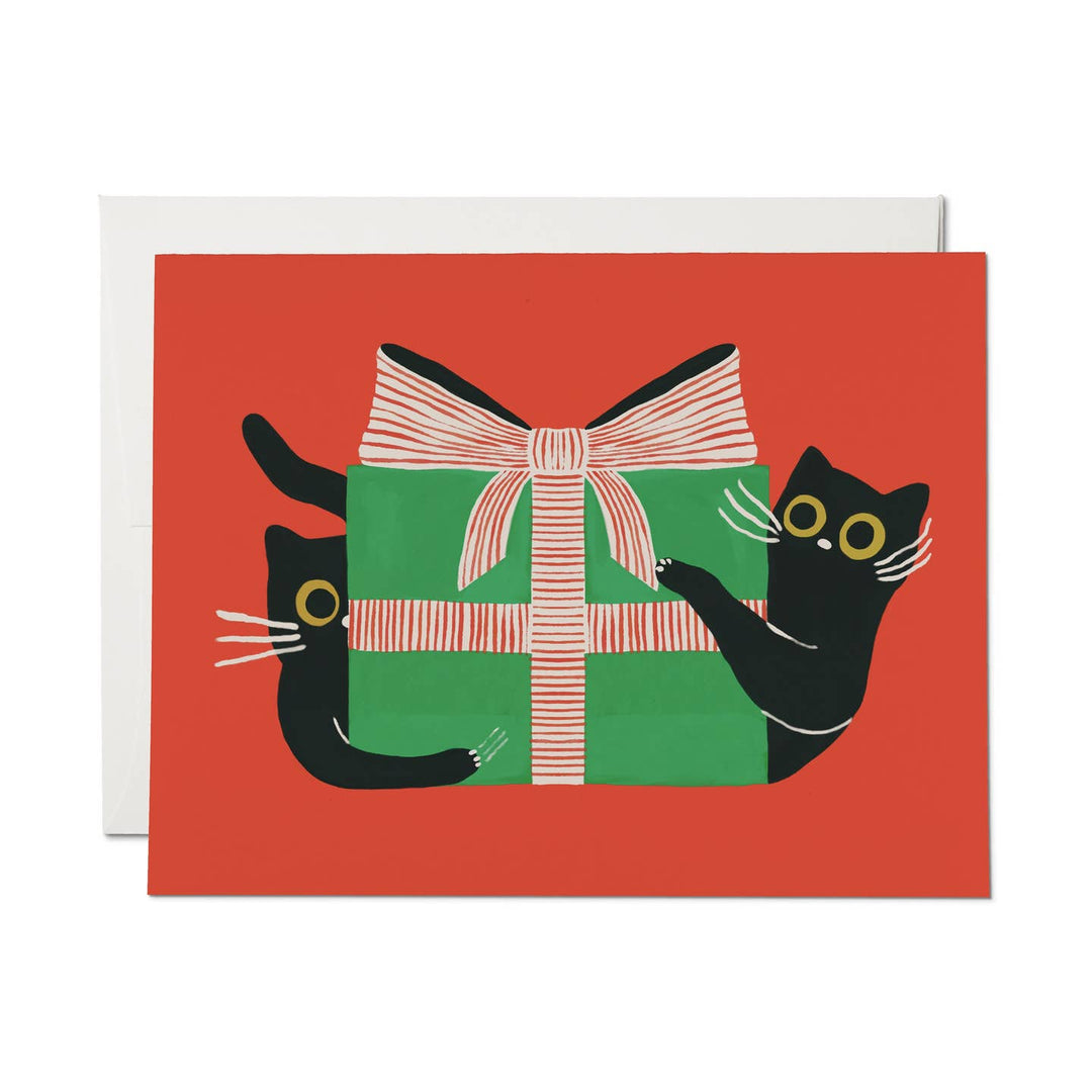 Holiday Black Cat