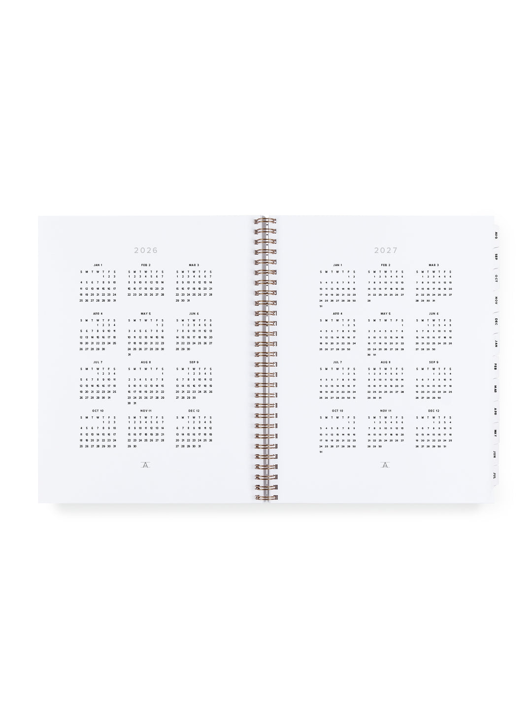 2026-2027 Academic Year Task Planner - Matcha