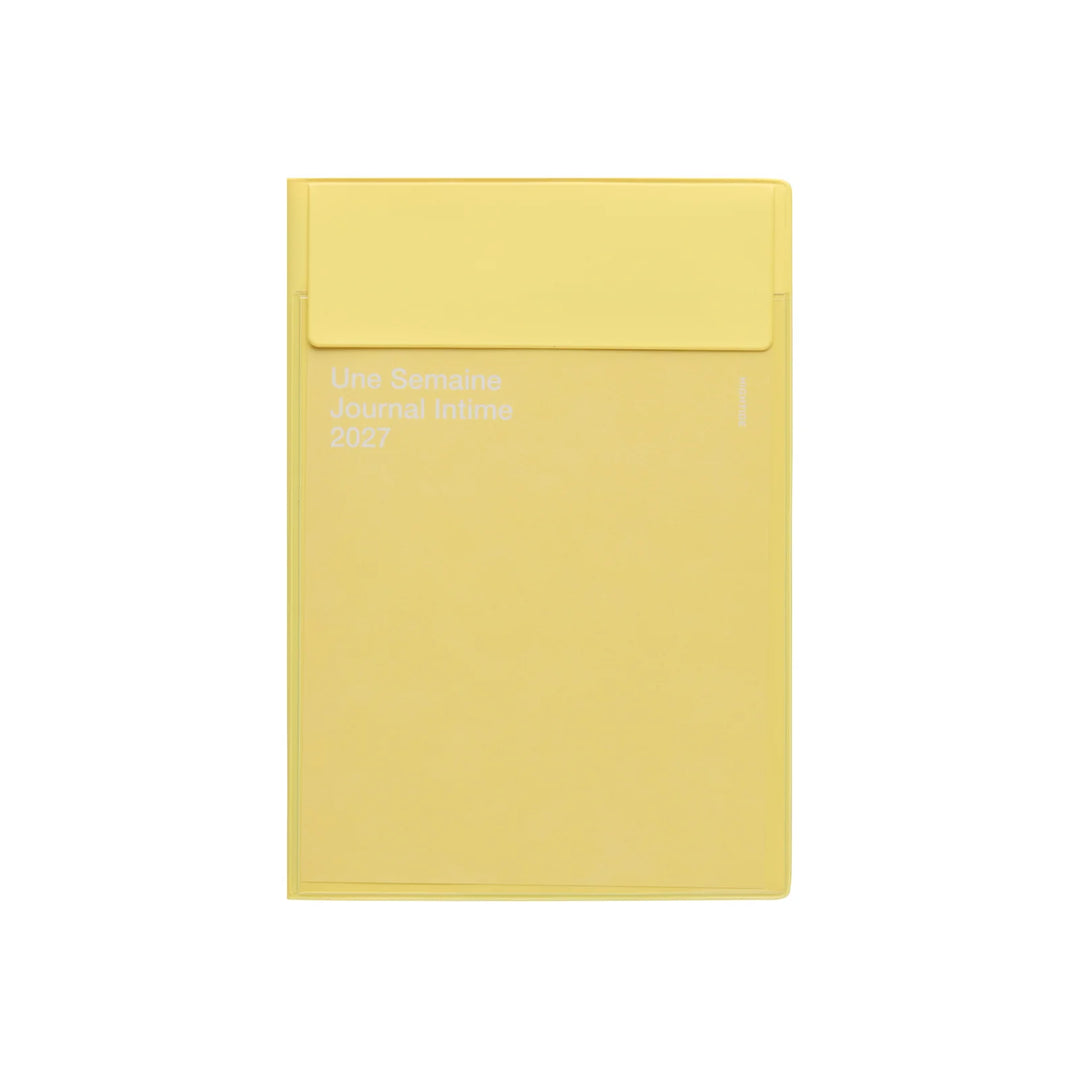 2027 Diary B6 Monthly Planner - Iris: Yellow