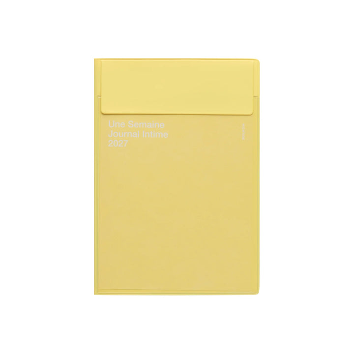 2027 Diary B6 Monthly Planner - Iris: Yellow