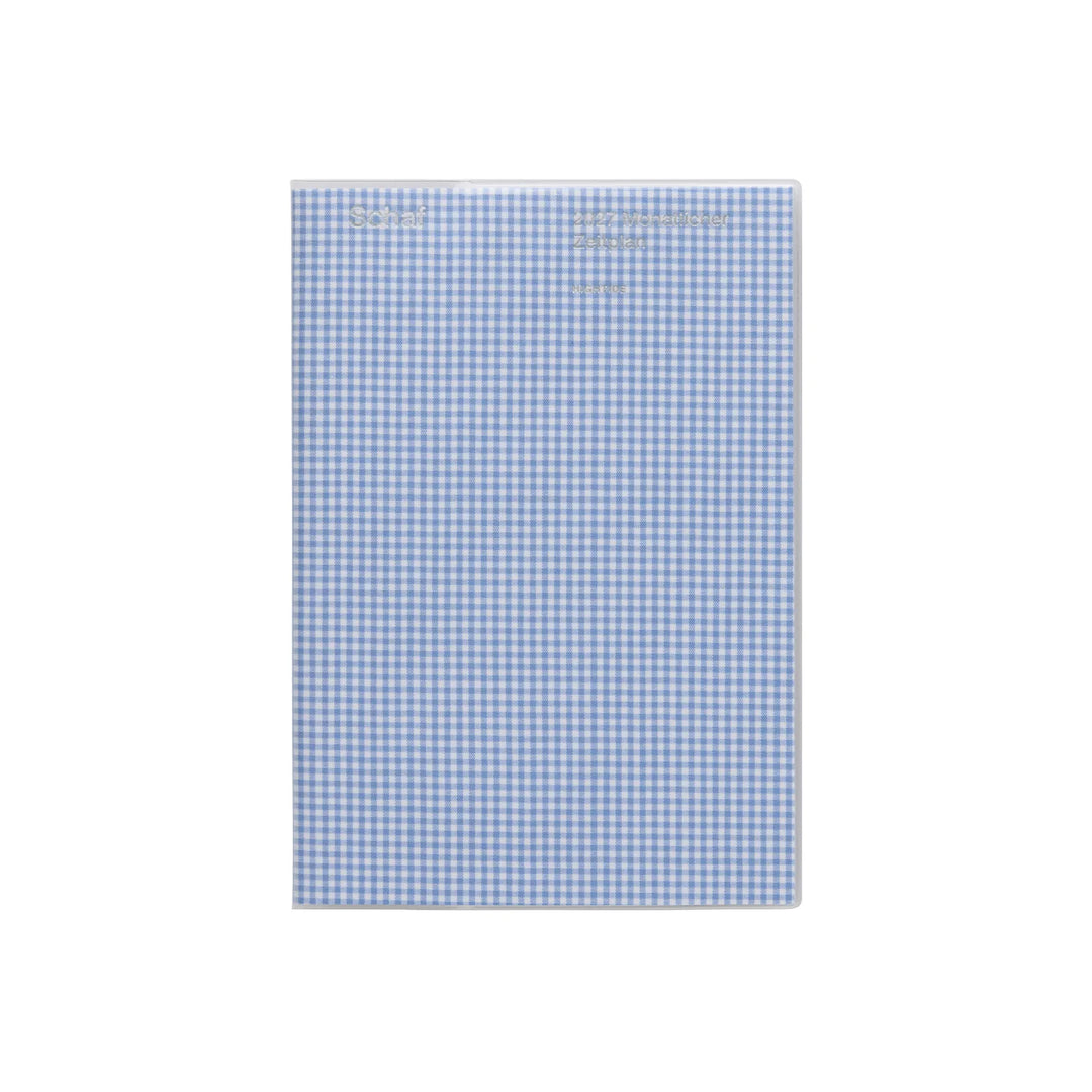 2027 Diary B6 Monthly Planner - Papillon: Blue