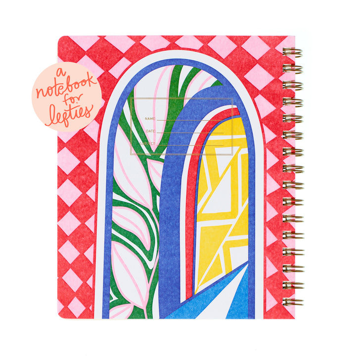 Lefty Standard Notebook - Botanical Archway