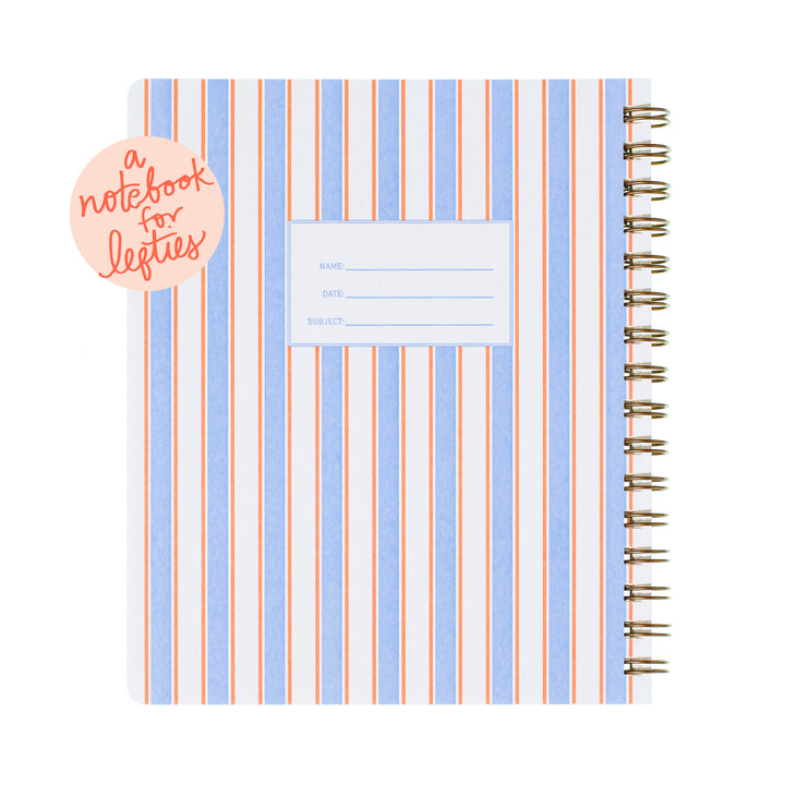 Lefty Standard Notebook - French Stripes