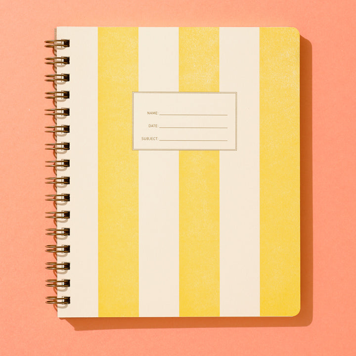 Standard Notebook - Yellow Stripe (Special Anniversary Edition)
